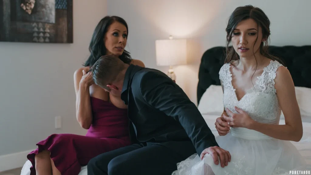 Wedding Jitters - Reagan Foxx, Nathan Bronson, Maya Woulfe - Pure Taboo